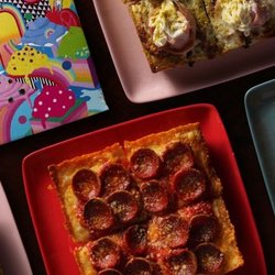 Pizza variety at Superfrico Atlantic City