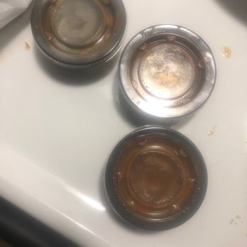 Tijuana Flats - The 3 Jason's mom sauces, 6 oz in total. 2 are wasted when they could have just poured 2oz in the pan with the chicken. - Mexican Near Me - Lauderhill, Florida Tijuana Flats - The 3 Jason's mom sauces, 6 oz in total. 2 are wasted when they could have just poured 2oz in the pan with the chicken. - Mexican Near Me - Lauderhill, Florida