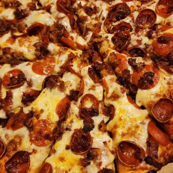 Mountain Mike's Pizza - Pepperoni with Bacon - Pizza Near Me - Sparks, Nevada