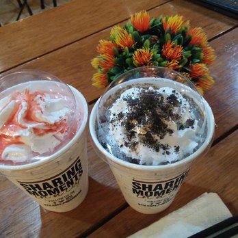 Ryu Pub x Bistro - Very Berry Cottoncandy Arctic Blend Php120 & Oreo Milkway Arctic Blend Php120 - Pubs Near Me - Lucena City, QUE