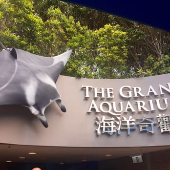 香港海洋公園 - aquarium sign - Aquariums Near Me - Hong Kong, HK