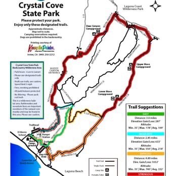 Pacific Ridge Trailhead - You can start the red route from here - Hiking Near Me - Newport Beach, California