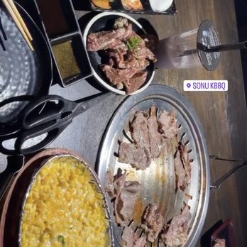 Sonu BBQ - Corn cheese, Brisket, Pepper Beef - Korean Near Me - Oceanside, California