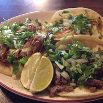 Hacienda Ruan - $1 Street Tacos! One of each, please! Carnitas, Chicken, & Carne Asada w/cilantro & onions. - Mexican Near Me - Long Beach, California Hacienda Ruan - $1 Street Tacos! One of each, please! Carnitas, Chicken, & Carne Asada w/cilantro & onions. - Mexican Near Me - Long Beach, California
