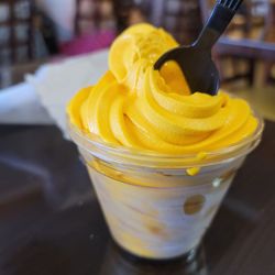 Pizza & Gyro - Mango soft serve