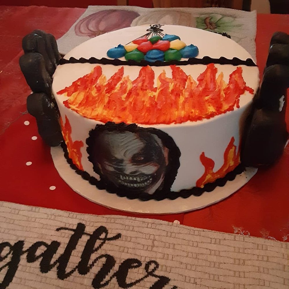 Barb's Cakery - It was supposed to be 3d flames - Bakeries Near Me - Fresno, California Barb's Cakery - It was supposed to be 3d flames - Bakeries Near Me - Fresno, California