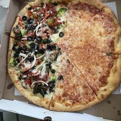 Pepperoni's - Half Vegetable Pie & half plain