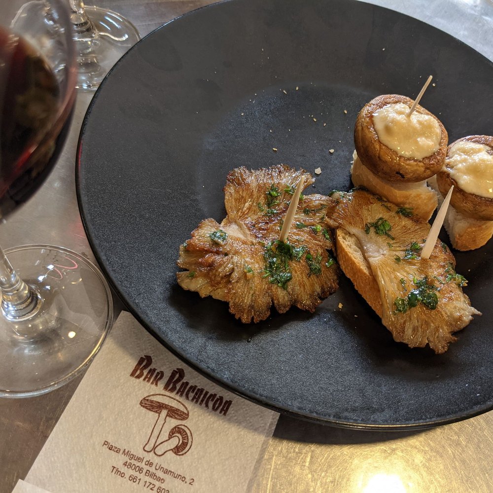 Bacaicoa - Try both mushroom dishes! - Tapas Bars Near Me - Bilbao, BI