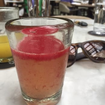 Soho Beach House - Make sure you drink your watermelon juice ASAP! Still delicious - Resorts Near Me - Miami Beach, Florida
