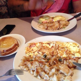 Golden Eagle Restaurant - Salmon Benedict and a Greek omelette. - Diners Near Me - Bronx, New York Golden Eagle Restaurant - Salmon Benedict and a Greek omelette. - Diners Near Me - Bronx, New York