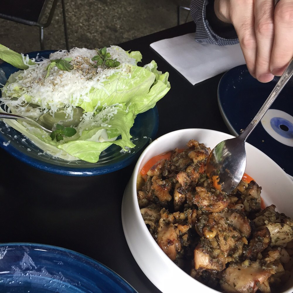Gazi - The half rotisserie chicken and iceberg lettuce salad - International Near Me - Melbourne, VIC
