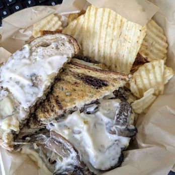 Veg Out - Mushroom Swiss patty melt - Vegan Near Me - Bethlehem, Pennsylvania