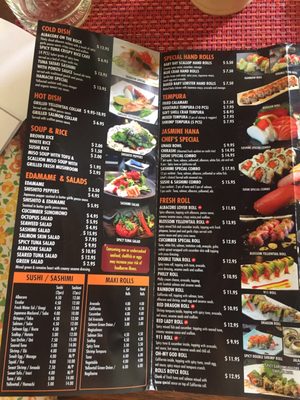 Menu photo 1 Jasmine Hana San Pedro, CA Menu photo 1 Jasmine Hana San Pedro, CA