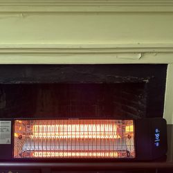 Hercules Heat - Getting mounted inside the fireplace.