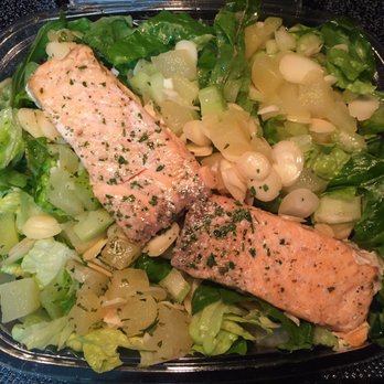 Fit2Go - Salmon salad - Food Delivery Services Near Me - Miami, Florida Fit2Go - Salmon salad - Food Delivery Services Near Me - Miami, Florida