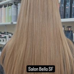 Hair color and cut