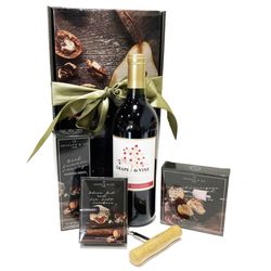 Pleasant Surprises - Wine & Gourmet Gift Box