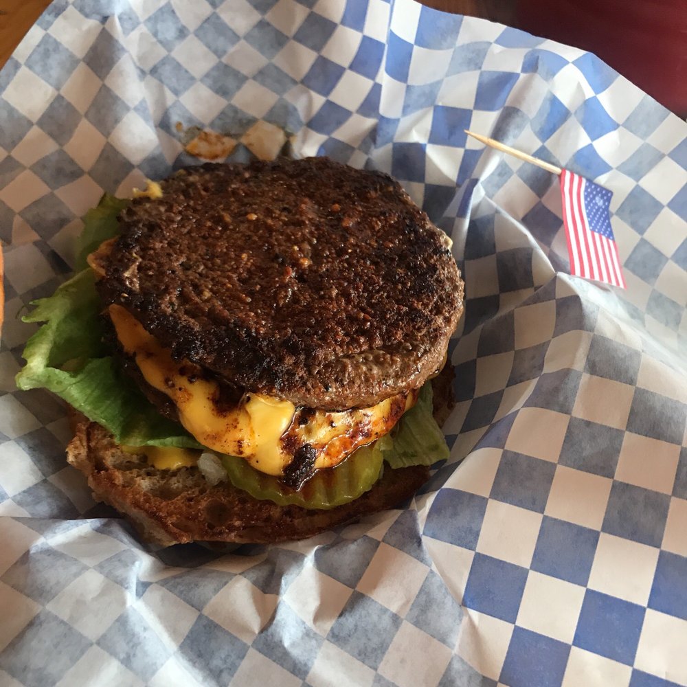 Bubba's Texas Burger Shack - Double Buffalo Burger - Burgers Near Me - Houston, Texas