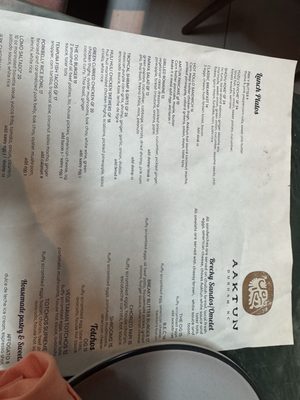Menu photo 1 Aaktun Coffee & Bar Durham, NC
