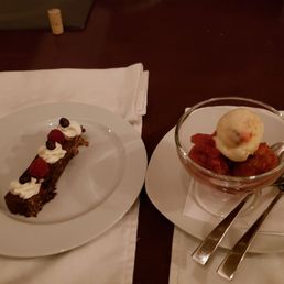 The desert was really good