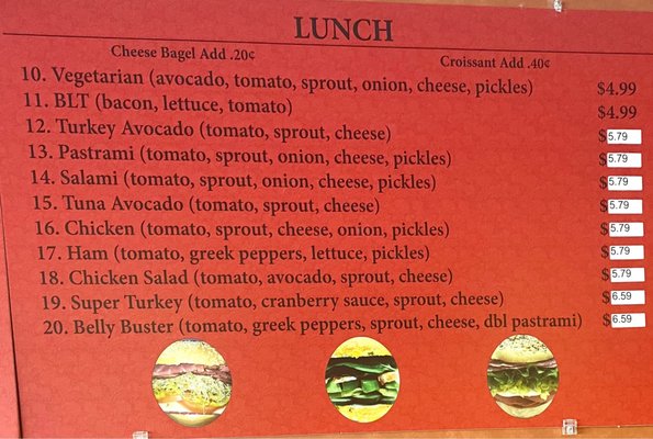 Menu photo 3 Ryan's Bagel Cafe Sandy, UT