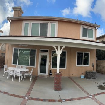 SK Landscape Design - Panoramic picture of how it looks. - Gardeners Near Me - Northridge, California SK Landscape Design - Panoramic picture of how it looks. - Gardeners Near Me - Northridge, California