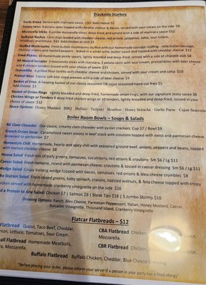 Menu photo 3 The Whistle Stop Bar & Grill Oxford, MA