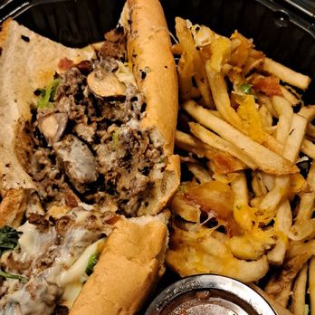 Silver Diner - Sad cheesesteak - New American Near Me - Elkridge, Maryland