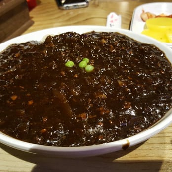 Song Cook's - Black bean noodle ($7.99 for one, $12.99 for two) - Korean Near Me - Mississauga, Ontario Song Cook's - Black bean noodle ($7.99 for one, $12.99 for two) - Korean Near Me - Mississauga, Ontario