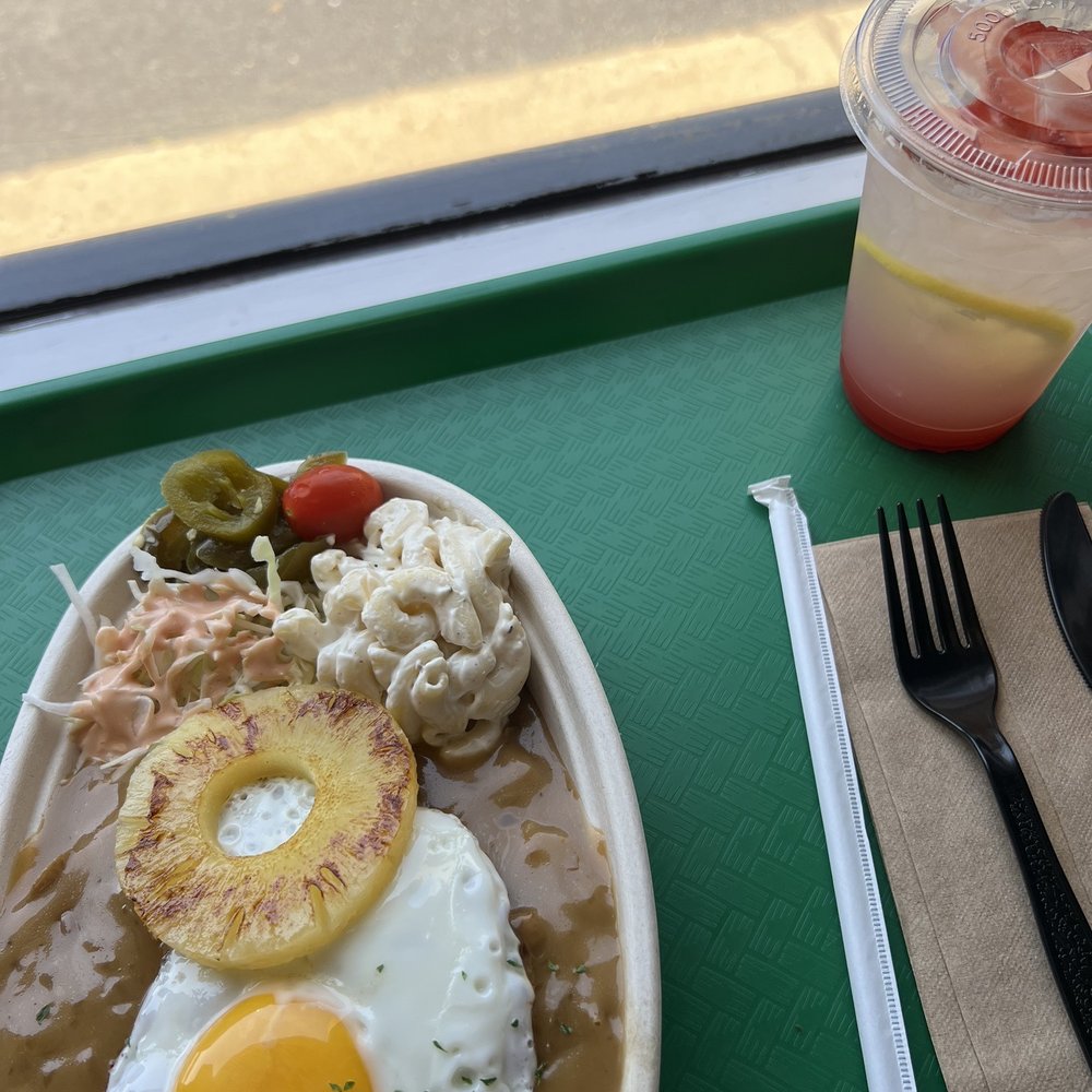 HawaU - Loco Moco + Strawberry Lemonade - Fast Food Near Me - Manassas, Virginia HawaU - Loco Moco + Strawberry Lemonade - Fast Food Near Me - Manassas, Virginia