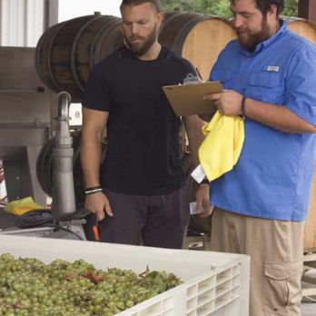Haak Vineyards & Winery - Kyle on left (one of the owners) - Wineries Near Me - Santa Fe, Texas Haak Vineyards & Winery - Kyle on left (one of the owners) - Wineries Near Me - Santa Fe, Texas