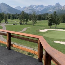 Clubhouse view by putting green Clubhouse view by putting green