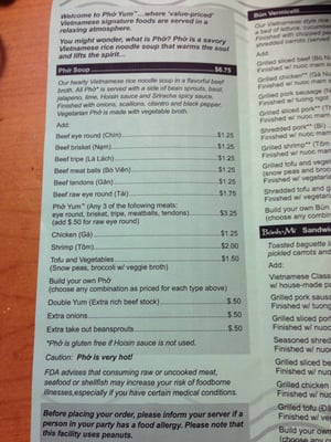 Menu photo 8 Pho Yum Colonie, NY Menu photo 8 Pho Yum Colonie, NY