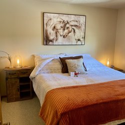 The Roeland Home B & B - Our bedroom with a big comfy soft bed