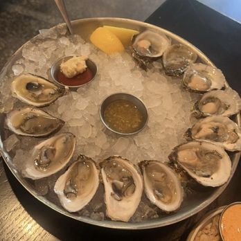 The River Oyster Bar - Blue point and Hampton Bay oysters - Seafood Near Me - Miami, Florida The River Oyster Bar - Blue point and Hampton Bay oysters - Seafood Near Me - Miami, Florida