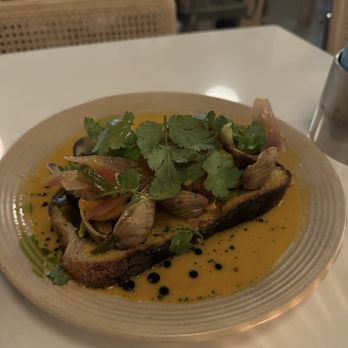 Maty's - Clam toast - Peruvian Near Me - Miami, Florida
