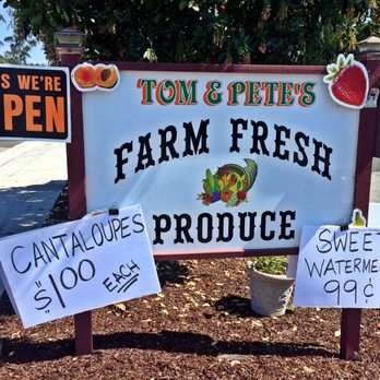 Tom & Pete's Produce - Fruits & Veggies Near Me - Half Moon Bay, California