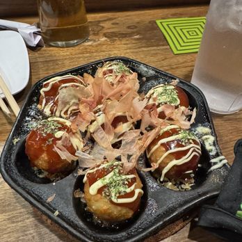 Mr Max - Takoyaki Ball Shaped Octopus Puffs - Sushi Bars Near Me - Irving, Texas