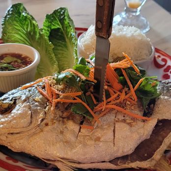 Saby Thai Restaurant - Fried fish - Thai Near Me - San Jose, California