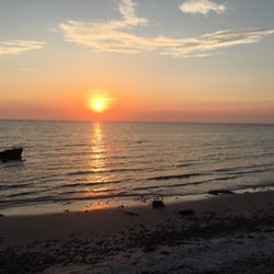Wood Neck Beach - Sunset at wood neck beach
