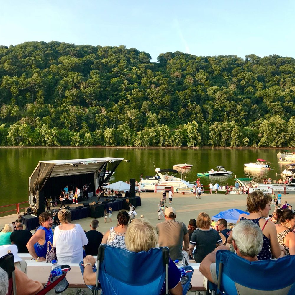 Monongahela Aquatorium - View from the top! - Music Venues Near Me - Monongahela, Pennsylvania