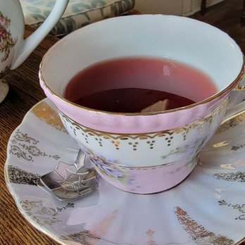 The Parker Grace Tea Room - Blood Orange Tea - Tea Rooms Near Me - Roanoke, Indiana