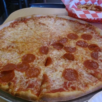 Pasta Mista - 16" Half Cheese Half Pepperoni DELICIOUS - Italian Near Me - Towson, Maryland Pasta Mista - 16" Half Cheese Half Pepperoni DELICIOUS - Italian Near Me - Towson, Maryland