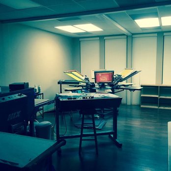 Bridge City Inkworks - Our production room... when it;s clean. - Screen Printing/T-Shirt Printing Near Me - Gresham, Oregon