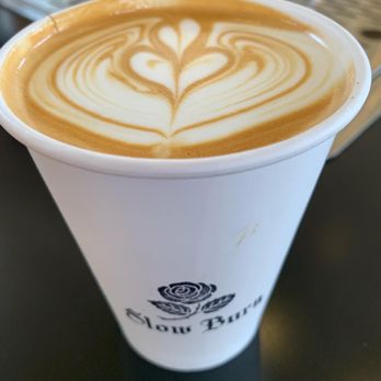 Slow Burn Coffee - Vanilla Latte - Coffee Roasteries Near Me - Albuquerque, New Mexico