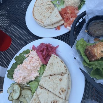 Universal Joint - Quesadilla & their hummus plate - New American Near Me - Chattanooga, Tennessee