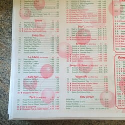 Johnny's China Cafe - Menu pt.1
