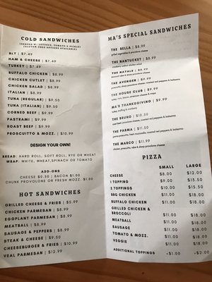 Menu photo 2 Natale's Deli East Greenwich, RI Menu photo 2 Natale's Deli East Greenwich, RI