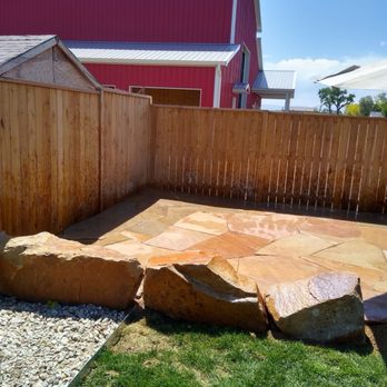 Paez Lawn Care - Flagstone patio - Lawn Services Near Me - Johnstown, Colorado
