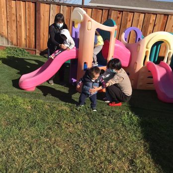 Mina Happy Daycare - Teachers are always attentive supervising kids when they playing outside - Child Care & Day Care Near Me Mina Happy Daycare - Teachers are always attentive supervising kids when they playing outside - Child Care & Day Care Near Me